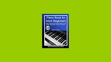 Imagen principal de DOWNLOAD [epub]] Piano Book for Adult Beginners: Teach Yourself How to Play