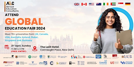 Hyderabad's Biggest Global Education Fair (FREE ENTRY)