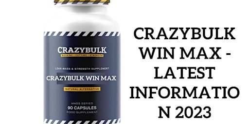CrazyBulk Win Max - Latest Information 2023 primary image