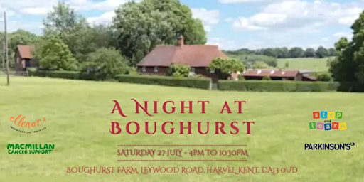 Imagem principal do evento A Night at Boughurst
