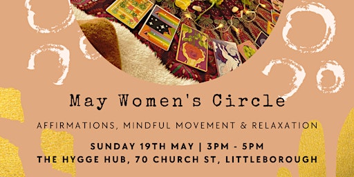 Image principale de May Women's Circle - Affirmations, Mindful Movement & Relaxation