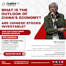 What is the Outlook of China's Economy? Are Chinese Stocks Investable?