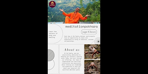 Image principale de Discover Serenity with Yoga in Pokhara - Transformative Practices Amidst Himalayan Splendor