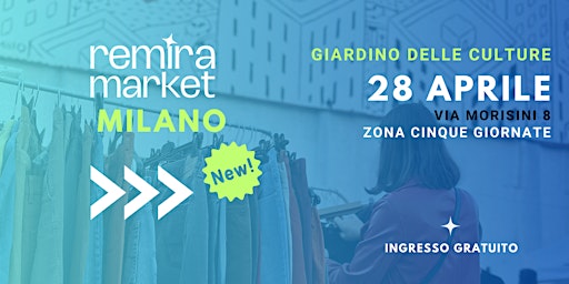 Remira Market al Giardino delle Culture Milano  primärbild