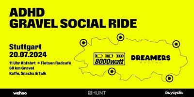 Hauptbild für ADHD Gravel Social Ride Stuttgart