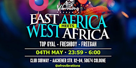AfroVibrations • East Africa Grooves with West Africa! • Köln • Afrobeats