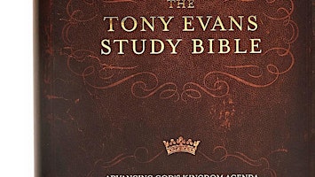 download [EPub]] CSB Tony Evans Study Bible, Hardcover, Black Letter, Study primary image