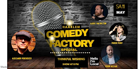 Haarlem Comedy Factory Special | Thinkful Wishing
