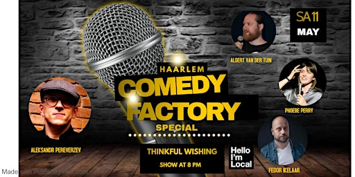 Haarlem Comedy Factory Special | Thinkful Wishing primary image