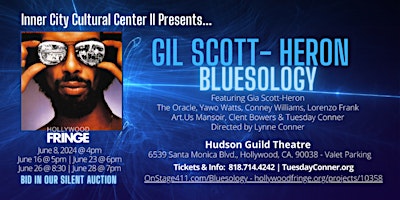 Imagem principal do evento Gil Scott-Heron Bluesology