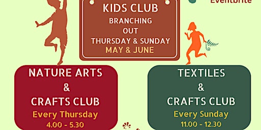 Hauptbild für KIDS CLUB:Branching Out,Nature Art & Craft After School Club SINGLE SESSION