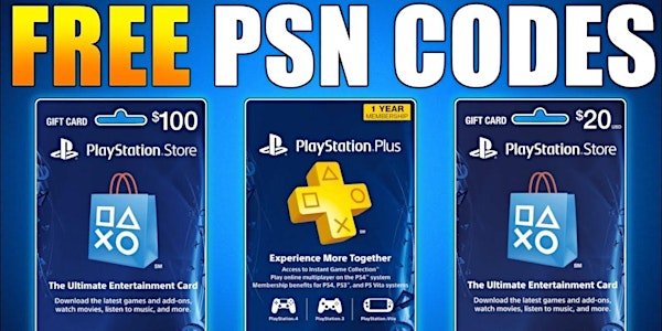 FREE PSN GIFT CARD CODES 2024 ✼How to Redeem PSN Gift Card Codes 2024