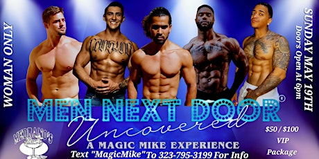 MAGIC MIKE EXPERIENCE LIVE • ALL WOMAN EVENT •