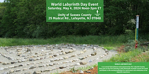 Hauptbild für World Labyrinth Day Event 2024 (Rain or Shine)