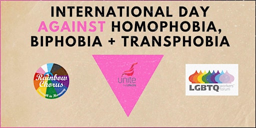 International Day Against Homophobia, Biphobia, and Transphobia primary image