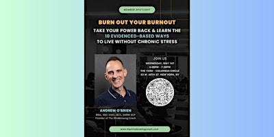 Imagen principal de FREE Stress Relief Event: Burn Out Your Burnout