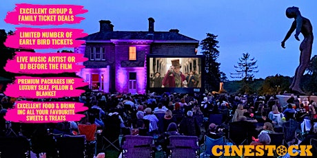 WONKA - Outdoor Cinema Experience at Chartwell House