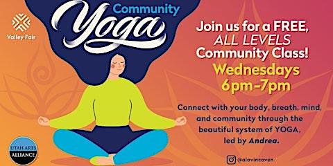 Free Yoga at Valley Fair primary image