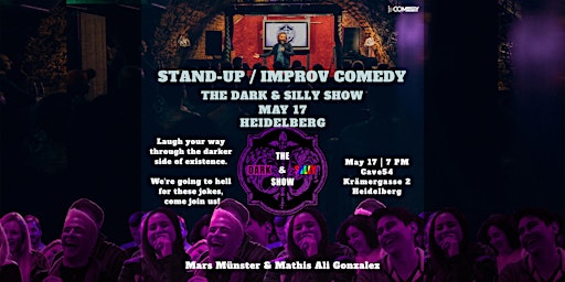 Imagem principal do evento The Dark & Silly Stand-Up Comedy Show - Heidelberg
