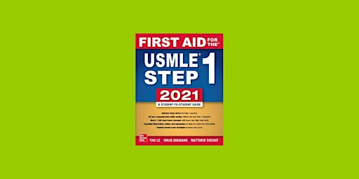 Primaire afbeelding van DOWNLOAD [EPUB]] First Aid for the USMLE Step 1 2021 BY Tao Le pdf Download