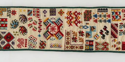 Hauptbild für Online Talk - Samplers from the Gawthorpe Textiles Collection
