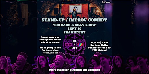 Imagem principal do evento The Dark & Silly Stand-Up Comedy Show