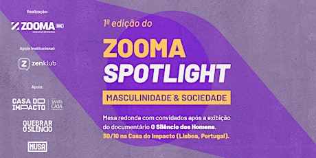 Imagem principal de Zooma Spotlight - Masculinidade & Sociedade