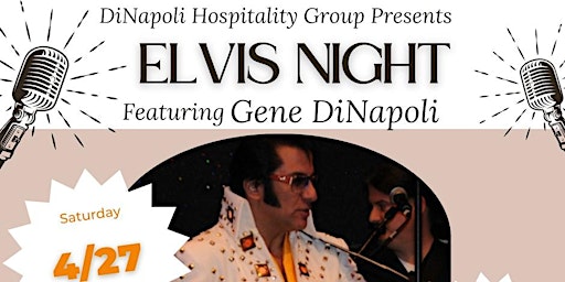Imagem principal do evento Elvis Night with Gene DiNapoli