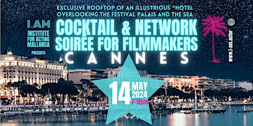 Imagem principal do evento Cannes Cocktail & Networking Soirée for Filmmakers