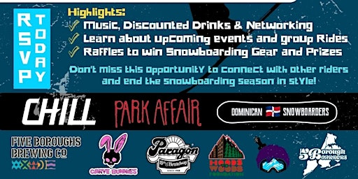 Imagem principal do evento Ski/Snowboard End of Season Party (meet and greet)