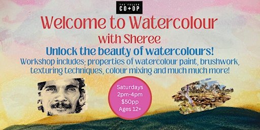 Imagem principal do evento Welcome to Watercolour with Sheree