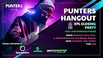 Punters Hangout EPL closing Party primary image