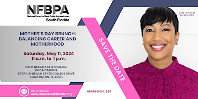 NFBPA  Mother's Day Brunch: Balancing Career and Motherhood primary image