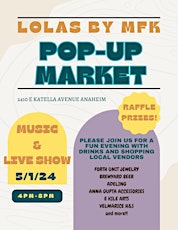 Lola’s by MFK Pop-up Market