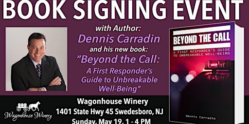 Image principale de Book Signing & Wine at Wagonhouse Winery