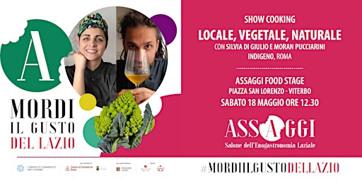 Imagem principal do evento Show Cooking: Silvia Di Giulio e Moran Pucciarini - Indigeno, Roma