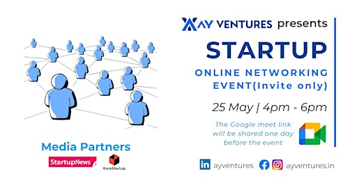 Startup Networking Event (Invite Only) by AY Ventures primary image