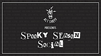 Alt Sheff presents: The Spooky Season Social