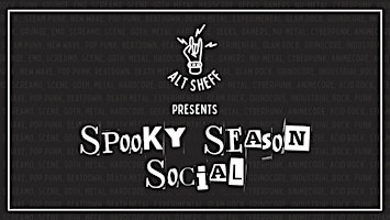 Alt Sheff presents: The Spooky Season Social primary image
