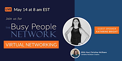 Primaire afbeelding van Virtual Networking - May 14th from 8am-9:30am ET