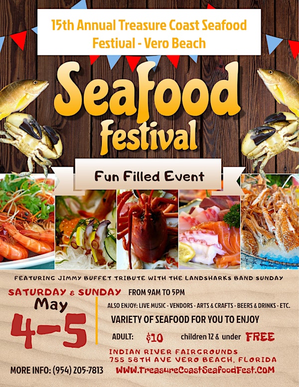 15th Annual Treasure Coast Seafood Festival - Vero Beach