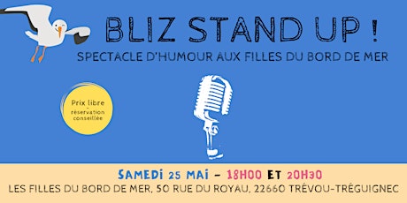 BLIZ STAND UP aux FILLES DU BORD DE MER (Trévou) - spectacle d'humour