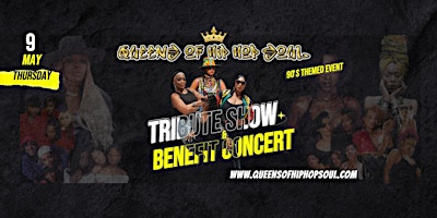 Imagem principal de Queens of Hip Hop Soul Tribute Show & Benefit Concert