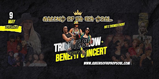 Imagem principal do evento Queens of Hip Hop Soul Tribute Show & Benefit Concert