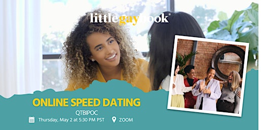 Imagen principal de QTBIPOC Online Speed Dating