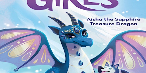 Imagem principal do evento [PDF] Aisha the Sapphire Treasure Dragon (Dragon Girls #5) Read eBook [PDF]