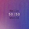 Logótipo de Hello 50:50 World Basel