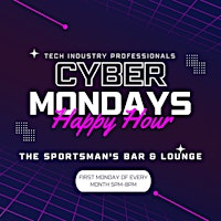 Imagem principal do evento Cyber Mondays: Tech Happy Hour