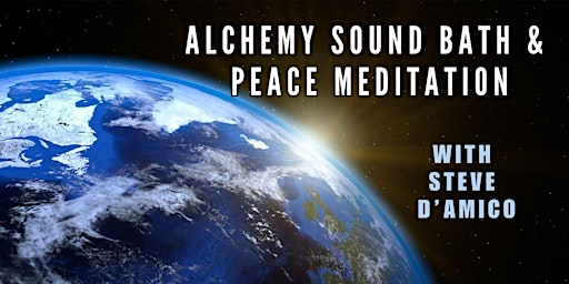 Alchemy Sound Bath & Peace Meditation primary image