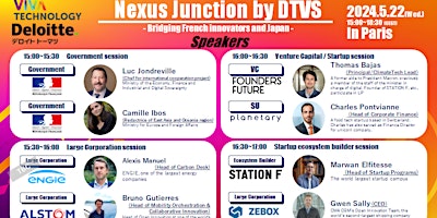 Hauptbild für Nexus Junction in VIVA TECHNOLOGY - Bridging French innovators and Japan -